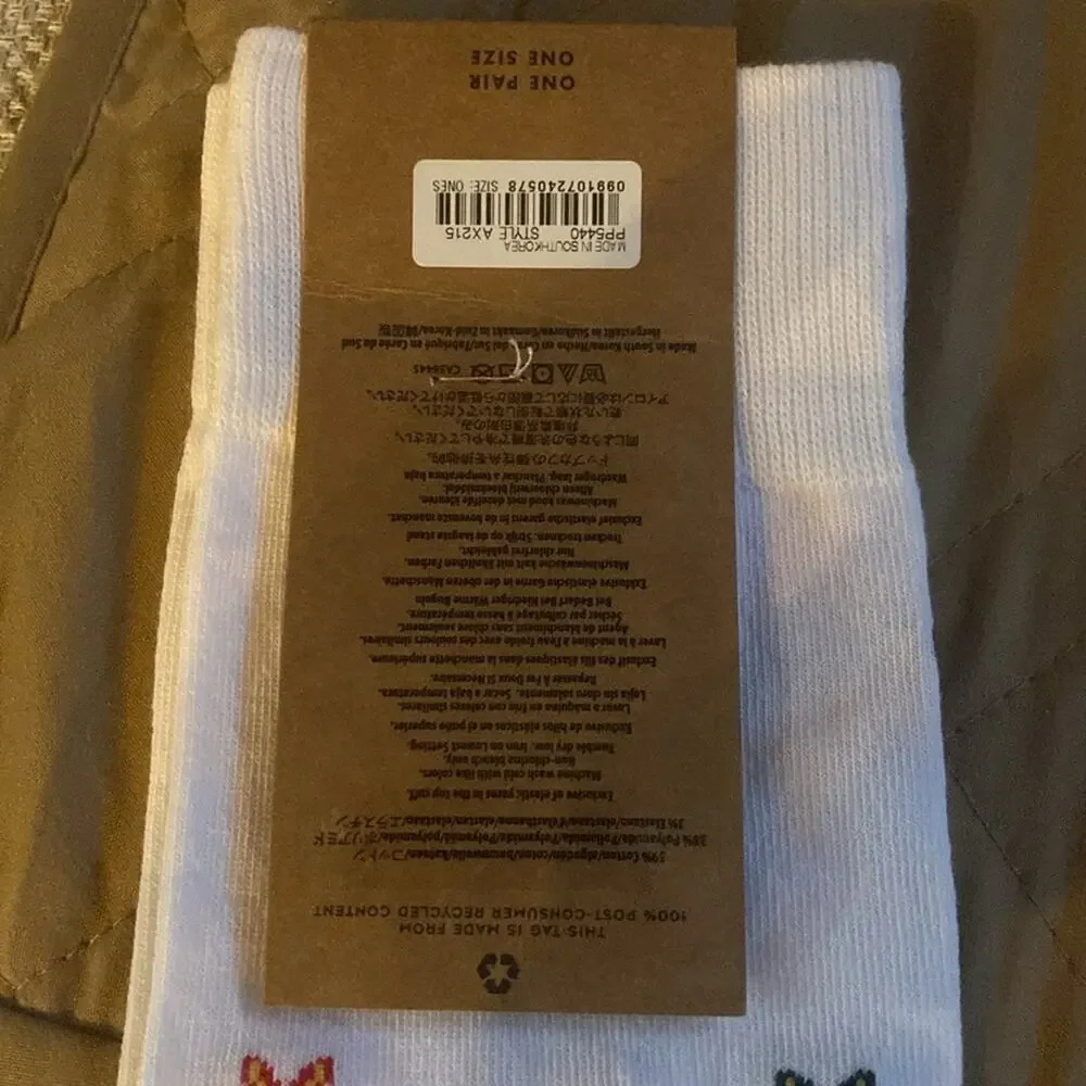 J. Crew ski break socks